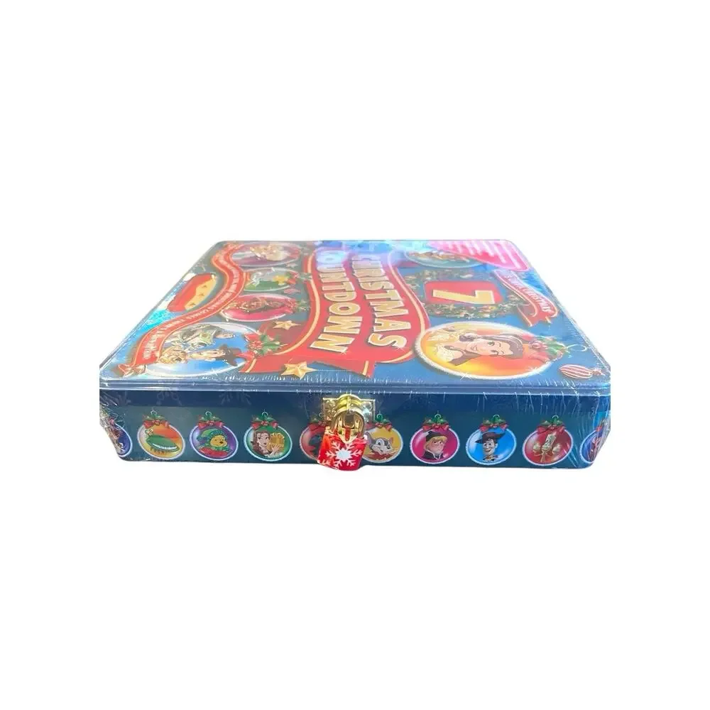 New Disney advent calendar 7 Days Until Christmas Countdown Book Stickers Fun
